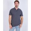 image:imageReal Essentials 3 Pack Mens Cotton Short Sleeve Polo  Collared Pique Golf Shirt Casual Performance Big amp Tall AvailableSet D