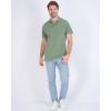 image:imageReal Essentials 3 Pack Mens Cotton Short Sleeve Polo  Collared Pique Golf Shirt Casual Performance Big amp Tall AvailableSet F