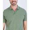 image:imageReal Essentials 3 Pack Mens Cotton Short Sleeve Polo  Collared Pique Golf Shirt Casual Performance Big amp Tall AvailableSet F