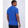 image:imageReal Essentials 3 Pack Mens Cotton Short Sleeve Polo  Collared Pique Golf Shirt Casual Performance Big amp Tall AvailableSet I