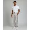 image:imageReal Essentials 3 Pack Mens Mesh Open Bottom Sweatpants Gym Active Athletic Workout Casual Pants with Pockets Big amp TallSet 6
