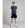 image:imageReal Essentials 5 Pack Boys Dry Fit Short Sleeve TShirt  Athletic Baseball Soccer Tee Tops for Kids Youth amp TeensSet C