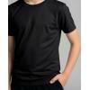 image:imageReal Essentials 5 Pack Boys Dry Fit Short Sleeve TShirt  Athletic Baseball Soccer Tee Tops for Kids Youth amp TeensSet G