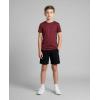 image:imageReal Essentials 5 Pack Boys Dry Fit Short Sleeve TShirt  Athletic Baseball Soccer Tee Tops for Kids Youth amp TeensSet J