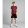 image:imageReal Essentials 5 Pack Boys Dry Fit Short Sleeve TShirt  Athletic Baseball Soccer Tee Tops for Kids Youth amp TeensSet a