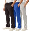 image:imageReal Essentials 3 Pack Mens Mesh Open Bottom Sweatpants Gym Active Athletic Workout Casual Pants with Pockets Big amp TallSet 4