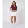 image:imageReal Essentials 3 Pack Womens Polo Shirts Short Sleeve V Neck Dry Fit Golf Athletic Workout Gym Office Collared TopsSolid Black  Solid Navy Blazer  Solid Burgundy