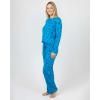 image:imageReal Essentials 2 Pack Womens Long Sleeve Pajama Sets  Soft Comfy 2 Piece PJ Set Matching Ladies Sleepwear Plus SizeSet K Royal Blue  Pink