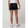 image:imageReal Essentials 3 Pack Girls Fleece Dolphin Shorts Athletic Running Soccer Basketball Sleep Lounge Casual Cotton CozySolid Black  Solid Chocolate Torte  Solid Moonbeam