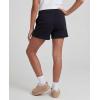 image:imageReal Essentials 3 Pack Girls Fleece Lounge Shorts Sweat Athletic Casual Cotton Soft Comfy with Pockets Cozy LoungewearSolid Black  Solid Burgundy  Grey Heather