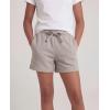 image:imageReal Essentials 3 Pack Girls Fleece Lounge Shorts Sweat Athletic Casual Cotton Soft Comfy with Pockets Cozy LoungewearSolid Black  Solid Chocolate Torte  Solid Moonbeam