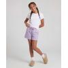 image:imageReal Essentials 3 Pack Girls Fleece Lounge Shorts Sweat Athletic Casual Cotton Soft Comfy with Pockets Cozy LoungewearSolid Black  Solid Iceberg Green  Solid Orchid Petal