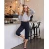 image:imageReal Essentials 3 Pack Womens Capri Open Bottom Sweatpants  Casual Lounge Athletic Workout Yoga Pants with Pockets PlusSet 10