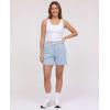 image:imageReal Essentials 3 Pack Womens Fleece Lounge Shorts Athletic Workout Gym Sweat Sleep Casual Cotton Comfy with PocketsSolid Black  Solid Ballad Blue  Solid Pale Lilac