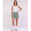 image:imageReal Essentials 3 Pack Womens Fleece Lounge Shorts Athletic Workout Gym Sweat Sleep Casual Cotton Comfy with PocketsSolid Black  Solid Iceberg Green  Solid Orchid Petal
