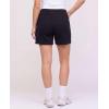 image:imageReal Essentials 3 Pack Womens Fleece Lounge Shorts Athletic Workout Gym Sweat Sleep Casual Cotton Comfy with PocketsSolid Black  Solid Iceberg Green  Solid Orchid Petal