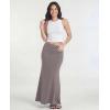 image:imageReal Essentials 3 Pack Womens UltraSoft Flowy Maxi High Waisted Long Skirts Available in Plus SizeSet 10