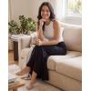 image:imageReal Essentials 3 Pack Womens UltraSoft Flowy Maxi High Waisted Long Skirts Available in Plus SizeSet 9