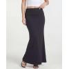 image:imageReal Essentials 3 Pack Womens UltraSoft Flowy Maxi High Waisted Long Skirts Available in Plus SizeSet 9