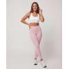 image:imageReal Essentials 3 Pack Womens Workout Athletic Leggings Yoga Pants Tummy Control High Waisted Running Gym Pilates SoftSolid Black  Solid Black  Solid Ballad Blue  Solid Pale Lilac