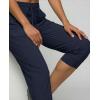 image:imageReal Essentials 3Pack Womens Ultra Soft Lounge Capri Joggers Sweatpants Athletic Yoga with PocketsAvailable in Plus SizeSet 10