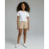 image:imageReal Essentials 4 Pack Girls Fleece Shorts  Ultra Soft Pull On Lounge amp Sport Shorts for School Play amp Everyday Comfort3
