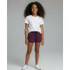 image:imageReal Essentials 4 Pack Girls Fleece Shorts  Ultra Soft Pull On Lounge amp Sport Shorts for School Play amp Everyday Comfort5