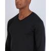 image:imageReal Essentials 4 Pack Mens Dry Fit Long Sleeve VNeck Active TShirt  Athletic Outdoor UPF 50 Available in Big amp TallSet 16