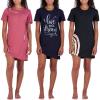 image:imageWomens UltraSoft Lounge Pajama Shorts 3PackSet 1