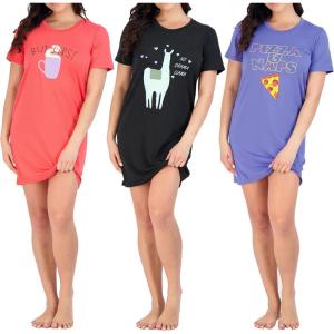 image:imageWomens UltraSoft Lounge Pajama Shorts 3PackSet 10