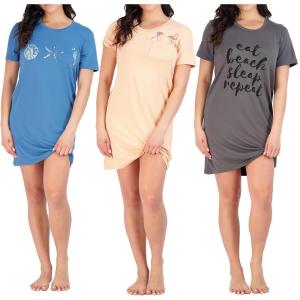 image:imageWomens UltraSoft Lounge Pajama Shorts 3PackSet 12