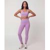 image:imageJuicy Couture Womens Leggings High Waisted Yoga Pants Tummy Control Workout Athletic Compression Running Gym PilatesSolid Black Beauty  Solid Ballet Slippers  Solid Violet Tulle