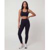 image:imageJuicy Couture Womens Leggings High Waisted Yoga Pants Tummy Control Workout Athletic Compression Running Gym PilatesSolid Black Beauty  Solid Free Love  Solid Moonscape
