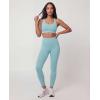 image:imageJuicy Couture Womens Leggings High Waisted Yoga Pants Tummy Control Workout Athletic Compression Running Gym PilatesSolid Black Beauty  Solid Peach Fuzz  Solid Pastel Turquoise