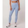 image:imageJuicy Couture Womens Leggings High Waisted Yoga Pants Tummy Control Workout Athletic Compression Running Gym PilatesSolid Black Beauty  Solid Skyway  Solid Charcoal
