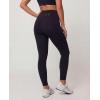 image:imageJuicy Couture Womens Leggings High Waisted Yoga Pants Tummy Control Workout Athletic Compression Running Gym PilatesSolid Black Beauty