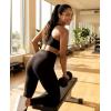image:imageJuicy Couture Womens Leggings High Waisted Yoga Pants Tummy Control Workout Athletic Compression Running Gym PilatesSolid Black Beauty