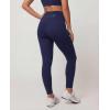 image:imageJuicy Couture Womens Leggings High Waisted Yoga Pants Tummy Control Workout Athletic Compression Running Gym PilatesSolid Medieval Blue