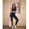 image:imageJuicy Couture Womens Seamless Leggings Yoga Pants Tummy Control High Waisted Running Gym Workout Athletic Pilates SoftSolid Black Beauty  Solid Free Love  Solid Moonscape