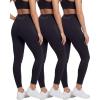 image:imageJuicy Couture Womens Leggings High Waisted Yoga Pants Tummy Control Workout Athletic Compression Running Gym PilatesSolid Black Beauty  Solid Black Beauty  Solid Black Beauty