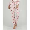 image:imageReal Essentials 2 Pack Womens Soft Pajama Set  Button Down Top and Lounge Sleep PJ Pants  Matching Sleepwear Plus SizeLong Sleeve  Set 10