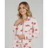 image:imageReal Essentials 2 Pack Womens Soft Pajama Set  Button Down Top and Lounge Sleep PJ Pants  Matching Sleepwear Plus SizeLong Sleeve  Set 10