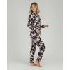 image:imageReal Essentials 2 Pack Womens Soft Pajama Set  Button Down Top and Lounge Sleep PJ Pants  Matching Sleepwear Plus SizeLong Sleeve  Set 5