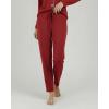 image:imageReal Essentials 2 Pack Womens Soft Pajama Set  Button Down Top and Lounge Sleep PJ Pants  Matching Sleepwear Plus SizeLong Sleeve  Set 6