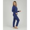 image:imageReal Essentials 2 Pack Womens Soft Pajama Set  Button Down Top and Lounge Sleep PJ Pants  Matching Sleepwear Plus SizeLong Sleeve  Set 6