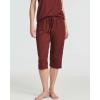 image:imageReal Essentials 2 Pack Womens Tank Top amp Capri Pajama Set  SuperSoft Sleeveless Summer Loungewear Plus Size AvailableSet 1