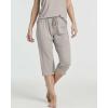 image:imageReal Essentials 2 Pack Womens Tank Top amp Capri Pajama Set  SuperSoft Sleeveless Summer Loungewear Plus Size AvailableSet 6