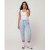 image:imageReal Essentials 3 Pack Womens Fleece Capri Joggers Athletic Lounge Gym Running Sweatpants with Pockets Available in PlusSolid Black  Solid Ballad Blue  Solid Pale Lilac