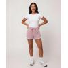 image:imageReal Essentials 3 Pack Womens Fleece Shorts Athletic Workout Running Gym Yoga Sweat Lounge with Pockets Comfy CottonSolid Black  Solid Ballad Blue  Solid Pale Lilac