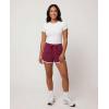 image:imageReal Essentials 3 Pack Womens Fleece Shorts Athletic Workout Running Gym Yoga Sweat Lounge with Pockets Comfy CottonSolid Black  Solid Burgundy  Grey Heather